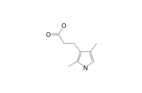 3-(2,4-dimethyl-1H-pyrrol-3-yl)propionic acid