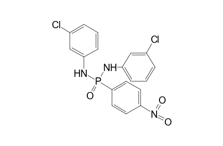 N,N'-BIS(m-CHLOROPHENYL)-P-(p-NITROPHENYL)PHOSPHONIC DIAMIDE