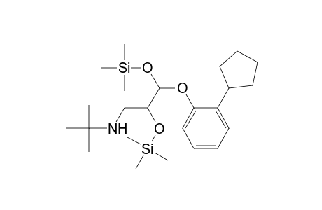 OH penbutolol-bis(O-TMS)