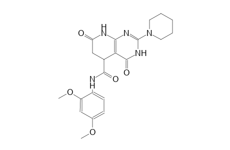 pyrido[2,3-d]pyrimidine-5-carboxamide, N-(2,4-dimethoxyphenyl)-3,4,5,6,7,8-hexahydro-4,7-dioxo-2-(1-piperidinyl)-