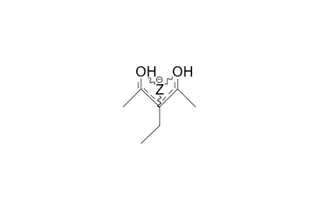 3-Ethyl-E,Z-2,4-pentadione enolate anion