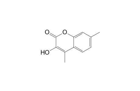3-Hydroxy-4,7-dimethyl-2H-chromen-2-one