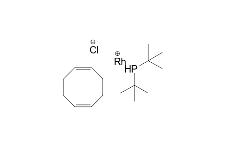 Rhodium(I) cycloocta-1,5-diene ditert-butylphosphane chloride