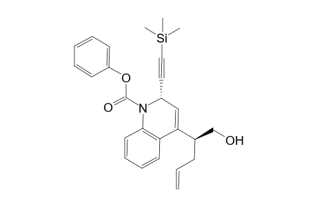 Phenyl (2S)-4-[(S)-1-Hydroxypent-5-en-2-yl]-2-[(trimethylsilyl)ethynyl]-1,2-dihydroquinoline-1-carboxylates