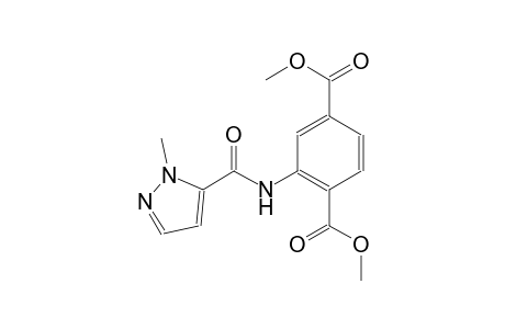 dimethyl 2-{[(1-methyl-1H-pyrazol-5-yl)carbonyl]amino}terephthalate