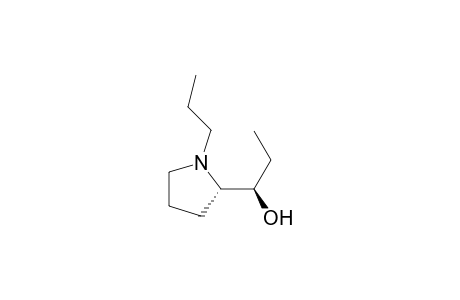 2-Pyrrolidinemethanol, .alpha.-ethyl-1-propyl-, (R*,S*)-