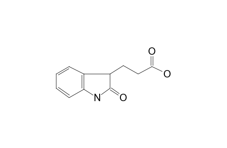 2,3-Dihydroindole-2-one, 3-propanoic acid