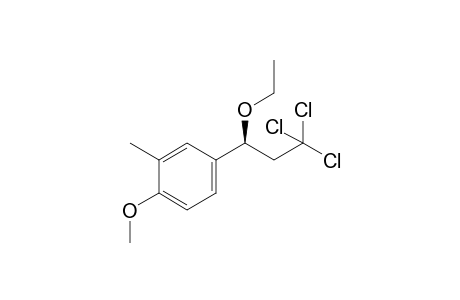 1-methoxy-2-methyl-4-[(1S)-3,3,3-trichloro-1-ethoxy-propyl]benzene