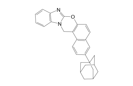 3-(1-Adamantyl)-14H-naphtho[1',2':5,6][1,3]oxazino[3,2-a]benzimidazole