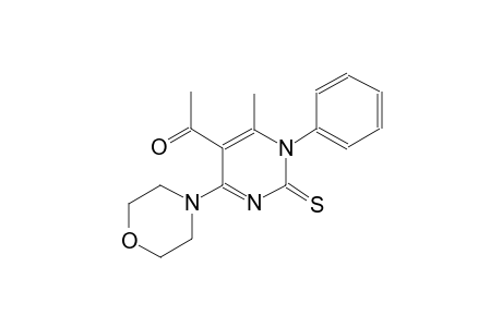 ethanone, 1-[1,2-dihydro-6-methyl-4-(4-morpholinyl)-1-phenyl-2-thioxo-5-pyrimidinyl]-