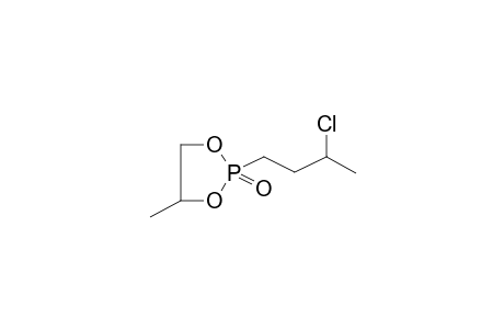 2-OXO-2-(3-CHLOROBUTYL)-4-METHYL-1,3,2-DIOXAPHOSPHOLANE