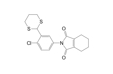 1H-Isoindole-1,3(2H)-dione, 2-[4-chloro-3-(1,3-dithian-2-yl)phenyl]-4,5,6,7-tetrahydro-