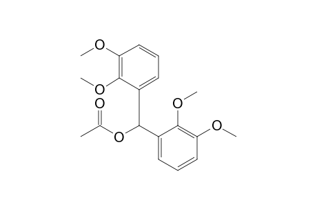 Bis(2,3-dimethoxyphenyl)methyl acetate