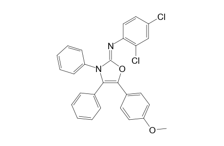 2-(2,4-Dichlorophenylimino)-5-(4-methoxyphenyl)-3-(phenyl)-4-phenyloxazoline