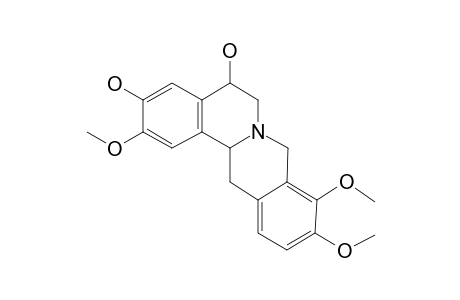 Isoquino[2.1-B]isoquinoline, 4B,5,10,10A,11,12-hexahydro-2,12-di(hydroxy)-3,8,9-tris(methoxy)-