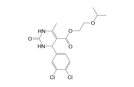 5-pyrimidinecarboxylic acid, 4-(3,4-dichlorophenyl)-1,2,3,4-tetrahydro-6-methyl-2-oxo-, 2-(1-methylethoxy)ethyl ester