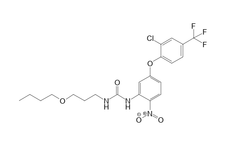 Urea, N-(3-butoxypropyl)-N'-[5-[2-chloro-4-(trifluoromethyl)phenoxy]-2-nitrophenyl]-