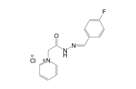 pyridinium, 1-[2-[(2E)-2-[(4-fluorophenyl)methylene]hydrazino]-2-oxoethyl]-, chloride