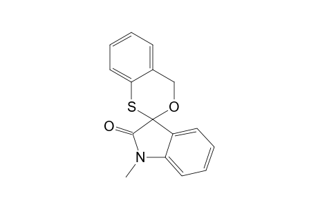1'-METHYLSPIRO-[4H-3,1-BENZOXATHIIN-2,3'-[3H]-INDOL]-2'(1'H)-ONE