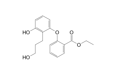 2-[3-Hydroxy-2-(3-hydroxypropyl)phenoxy]benzoic Acid Ethyl Ester