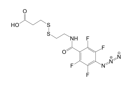 3-[[2-(4-Azidotetrafluorobenzamido)ethyl]dithio]propanoic acid