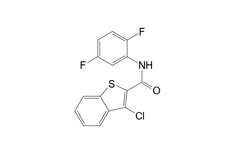 Benzothiophene-2-carboxamide, 3-chloro-N-(2,5-difluorophenyl)-