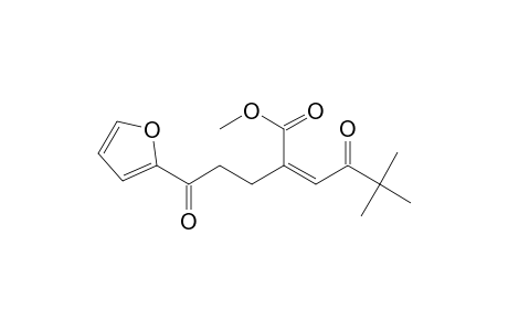 (Z)-8-(2-Furanyl)-5-(methoxycarbonyl)-2,2-dimethyloct-4-ene-3,8-dione