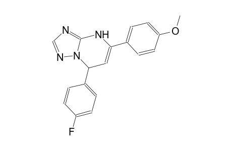 7-(4-fluorophenyl)-5-(4-methoxyphenyl)-4,7-dihydro[1,2,4]triazolo[1,5-a]pyrimidine
