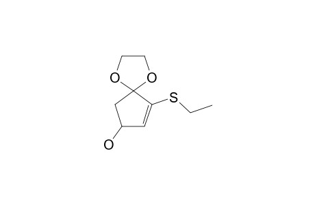 6-ETHYLTHIO-8-HYDROXY-1,4-DIOXASPIRO-[4.4]-NON-6-ENE
