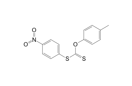 O-(p-methylphenyl)-S-(p-nitrophenyl)-dithiocarbonate