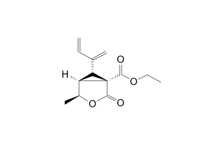 1-ETHOXYCARBONYL-4-METHYL-6-(1,3-BUTADIEN-2-YL)-3-OXABICYCLO[3.1.0]HEXAN-2-ONE