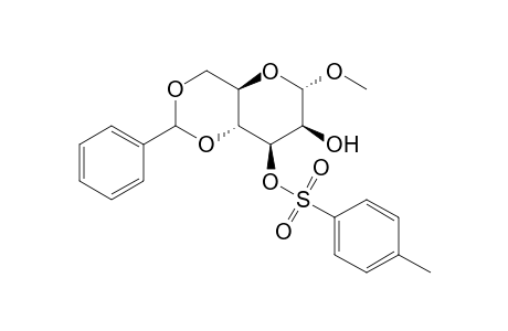 Methyl 4,6-O-benzylidene-3-O-tosyl-.alpha.,D-mannopyranoside