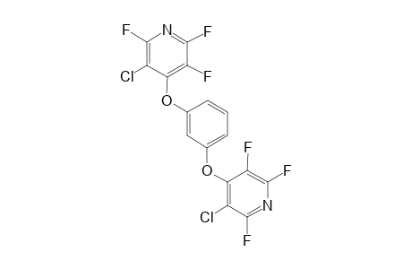 3-Chloranyl-4-[3-[3-chloranyl-2,5,6-tris(fluoranyl)pyridin-4-yl]oxyphenoxy]-2,5,6-tris(fluoranyl)pyridine