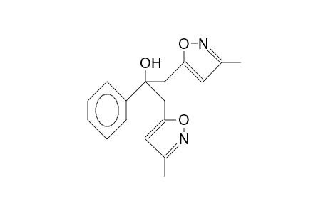 A,A-Bis(3-methyl-5-isoxazolylmethyl)-benzyl alcohol