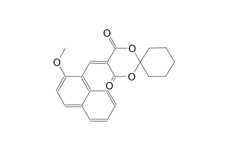 1,5-dioxaspiro[5.5]undecane-2,4-dione, 3-[(2-methoxy-1-naphthalenyl)methylene]-