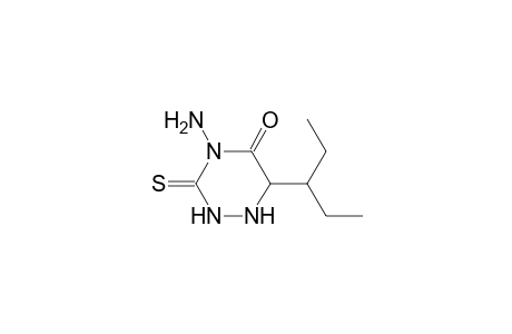 4-Amino-6-(1-ethylpropyl)-3-thioxo-1,2,4-triazinan-5-one