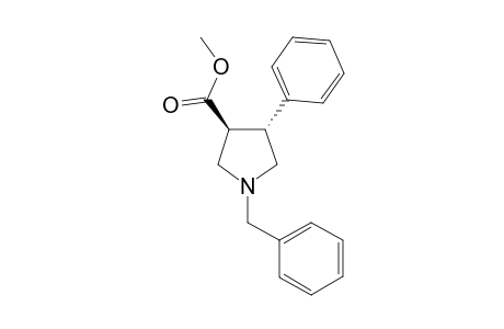 (3S,4R)-1-benzyl-4-phenyl-pyrrolidine-3-carboxylic acid methyl ester