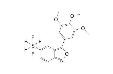 5-(PENTAFLUOROSULFANYL)-3-(3,4,5-TRIMETHOXYPHENYL)-BENZO-[C]-ISOXAZOLE