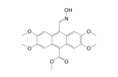 Methyl 10-hydroxyimidomethyl-2,3,6,7-tetramethoxyanthracene-9-carboxylate
