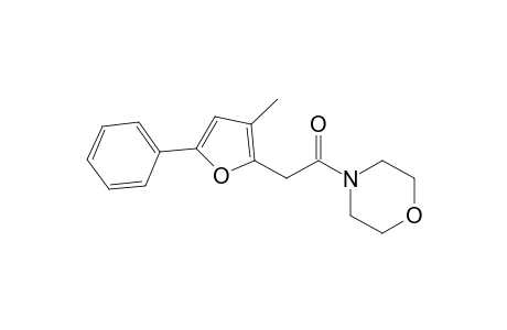 2-(3-Methyl-5-phenylfuran-2-yl)-1-morpholin-4-ylethanone