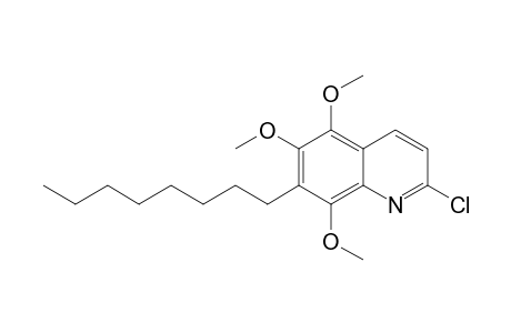 2-Chloro-5,6,8-trimethoxy-7-octylquinoline