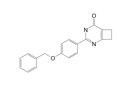 3-(PARA-BENZYLOXYPHENYL)-2,4-DIAZABICYCLO-[4.2.0]-OCTA-1(6),2-DIEN-5-ONE