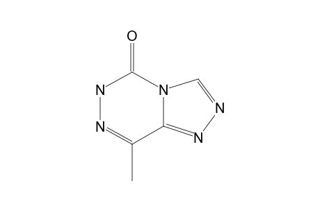8-METHYL-s-TRIAZOLO[4,3-d]-as-TRIAZIN-5(6H)-ONE