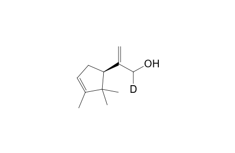 2-[2',2',3'-Trimethylcyclopent-3'-en-1'-yl]-(1-deuterio)prop-2-en-1-ol
