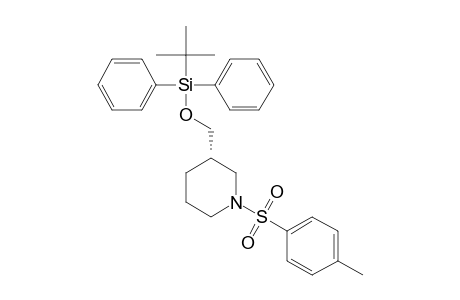 (3S)-O-(tert-butyldiphenylsilyl)-N-(p-tolylsulfonyl)piperidine-3-methanol