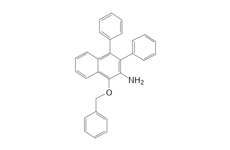 1-(Benzyloxy)-3,4-diphenylnaphthalen-2-amine
