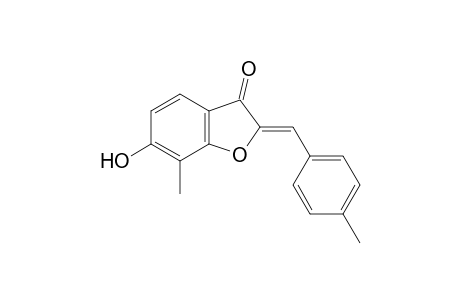 2-(4-Methylbenzylidene)-1-(6'-hydroxy-7'-methylbenzofuran-3-one)