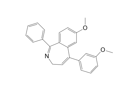 7-Methoxy-5-(3'-methoxyphenyl)-1-phenyl-3H-2-benzazepine