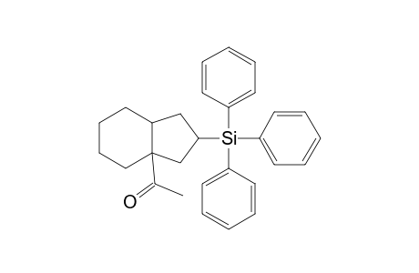 1-Acetyl-8-triphenylsilylbicyclo[4.3.0]nonane