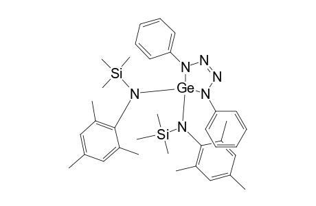 1,4-diphenyl-5,5-bis[(2,4,6-trimethylphenyl)(trimethylsilyl)amino]-1,2,3,4-tetraaza-5-germa-2-cyclopentene